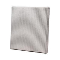 SITZKISSEN Anafi 40x40x3cm SILBER - Silberfarben, Textil (40/40cm)