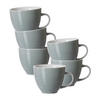 KAFFEETASSEN Suomi Blau 260 ml 6er Set - Blau, Keramik (0.26L) - Ritzenhoff Breker
