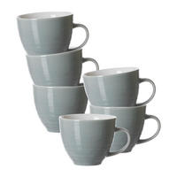 KAFFEETASSEN Suomi Blau 260 ml 6er Set - Blau, Keramik (0.26L) - Ritzenhoff Breker