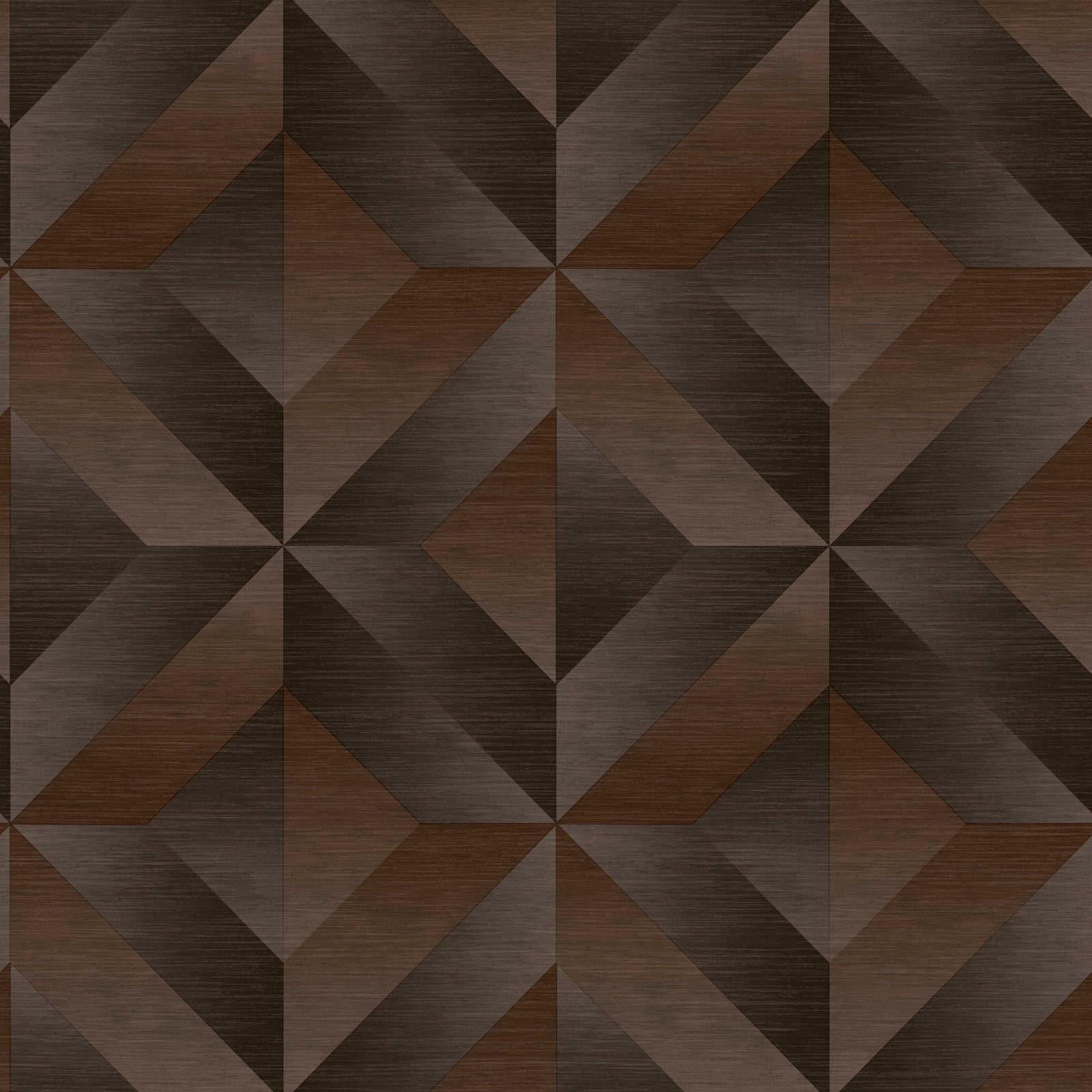 VLIESTAPETE - Vitor Brown - Braun, Papier/Kunststoff (52/1000cm) - Superfresco Easy