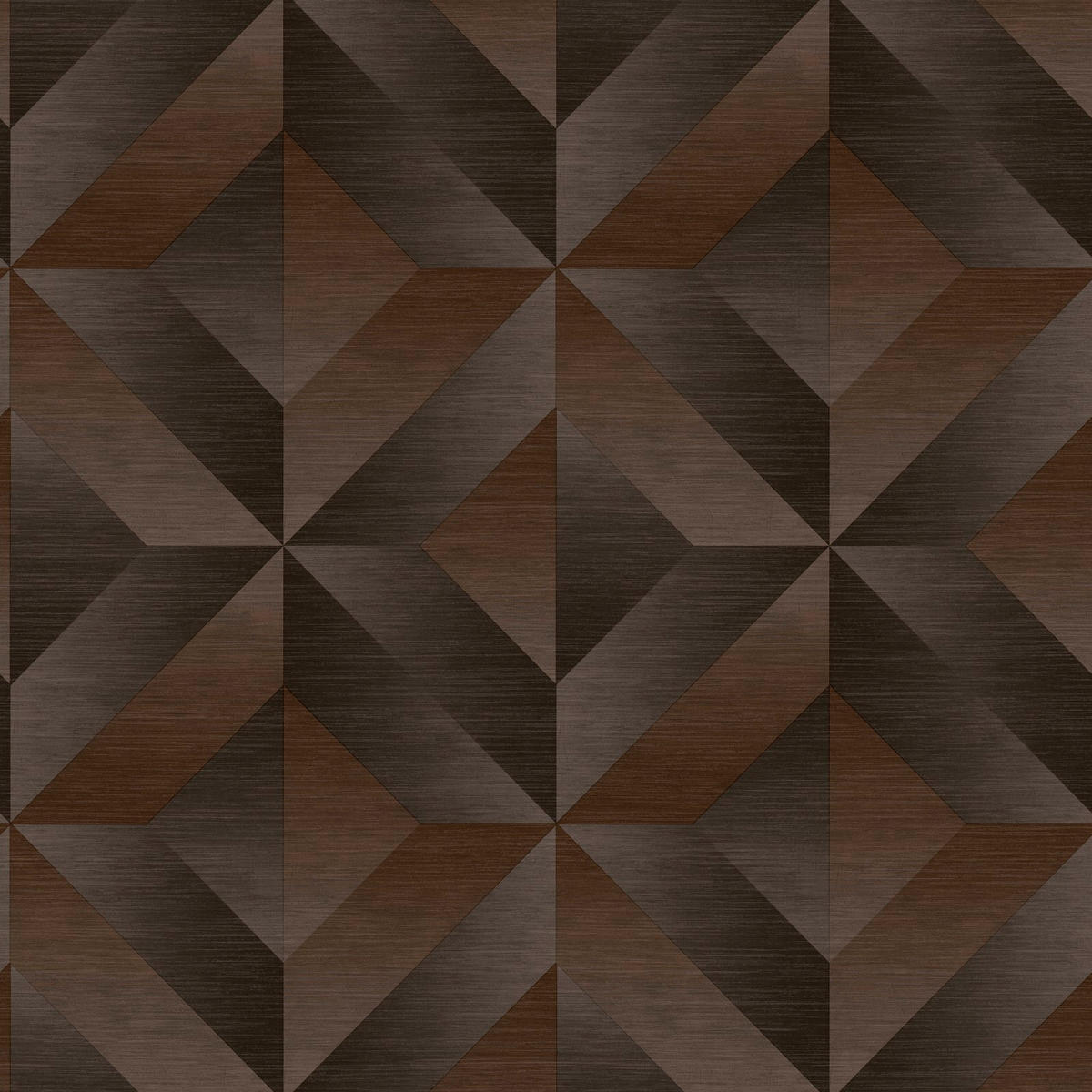 VLIESTAPETE - Vitor Brown - Braun, Papier/Kunststoff (52/1000cm) - Superfresco Easy