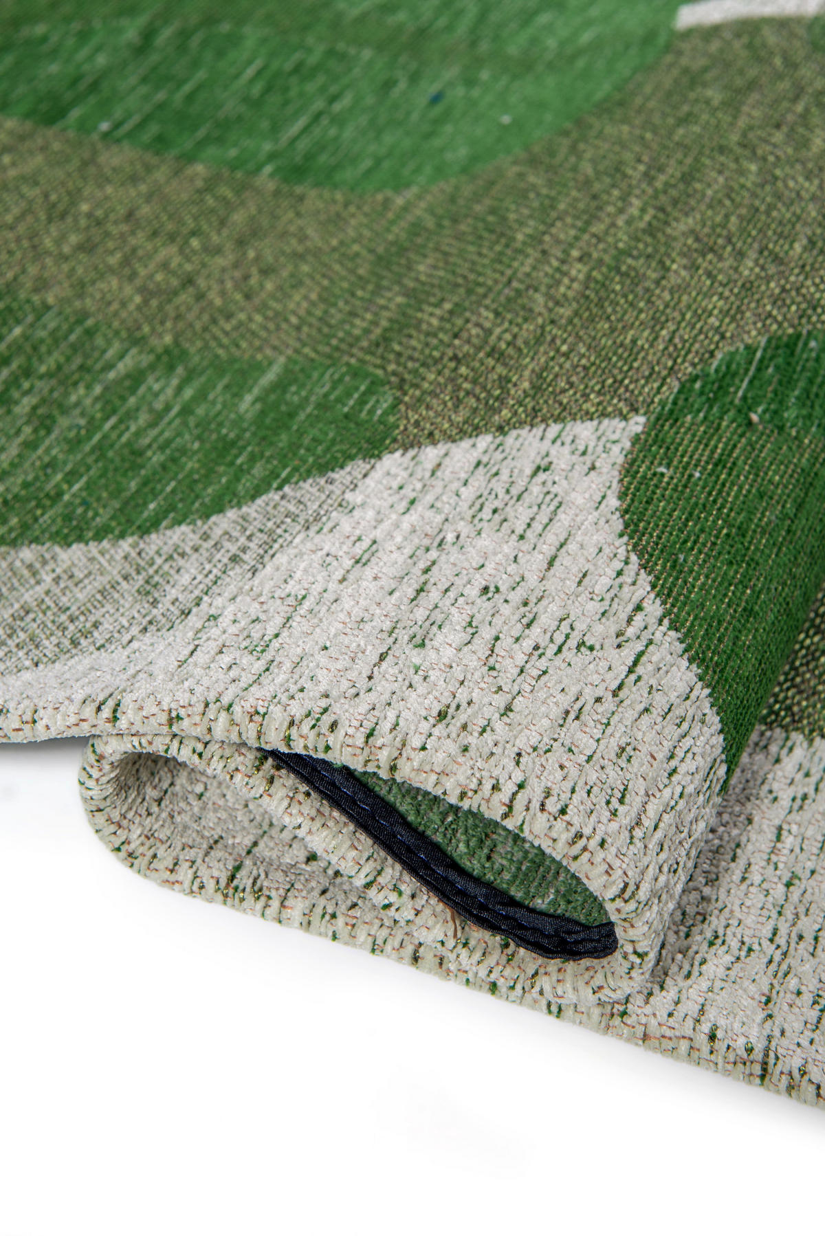 TEPPICH modern Flachgewebe BLACK SPICE Grün 140 x 200 cm - Grün, Textil (140/200cm) - Novatrend