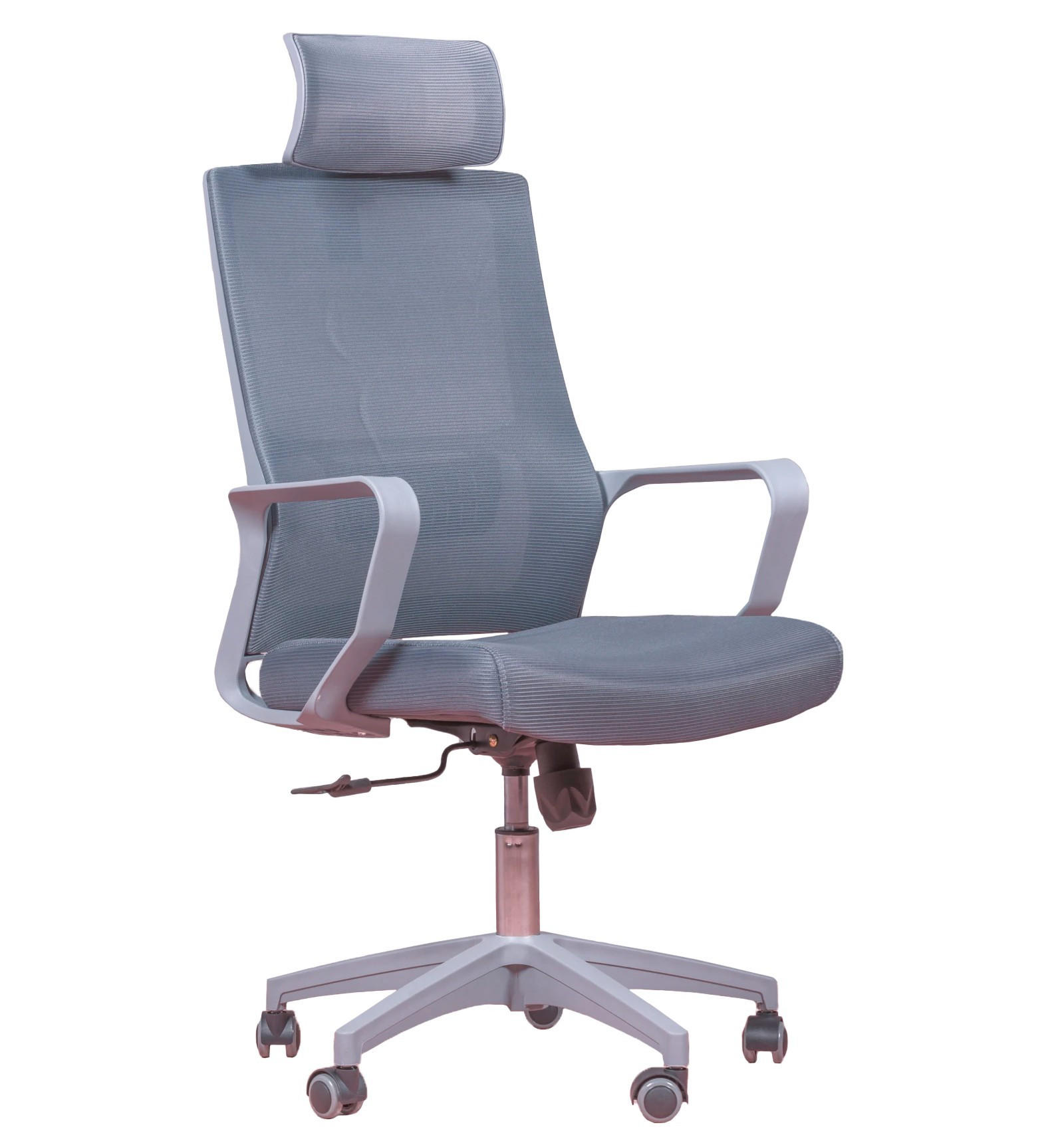 BÜROSTUHL Textil Dunkelgrau - Dunkelgrau, Textil (60/114/58cm) - Nest Dream