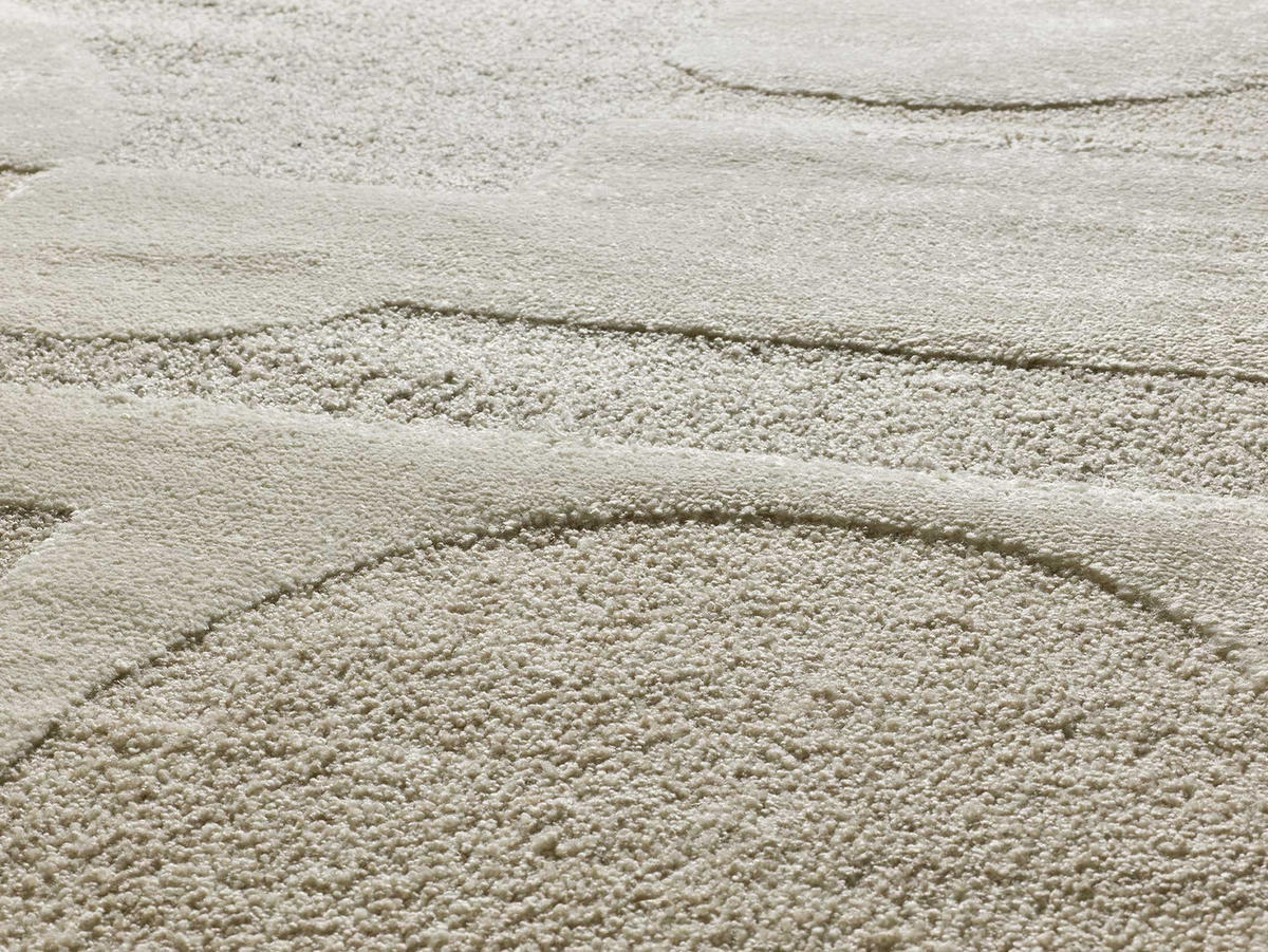 WEBTEPPICH Creme Verona 120/170 cm - Creme, Naturmaterialien/Textil (120/170cm) - Atticgo