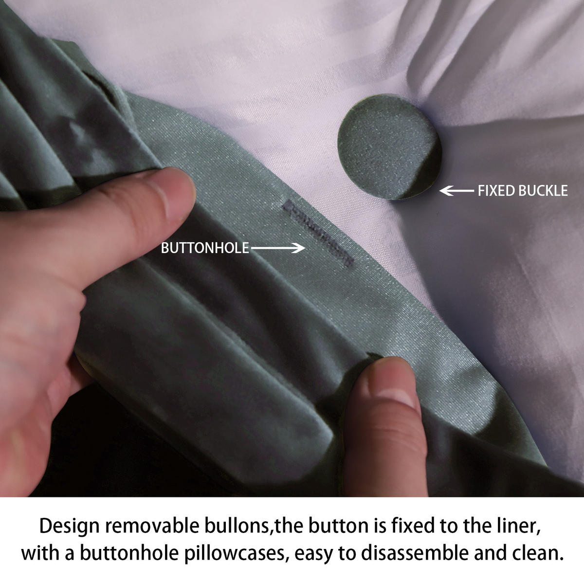 RÜCKENKISSEN Samtlook Grau 120 cm - Grau, Textil (45/120cm) - Vercart