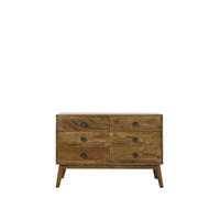 SCHRANK Espita Braun 114/40/80 cm - Braun, Holz (40/80/114cm) - Light & Living