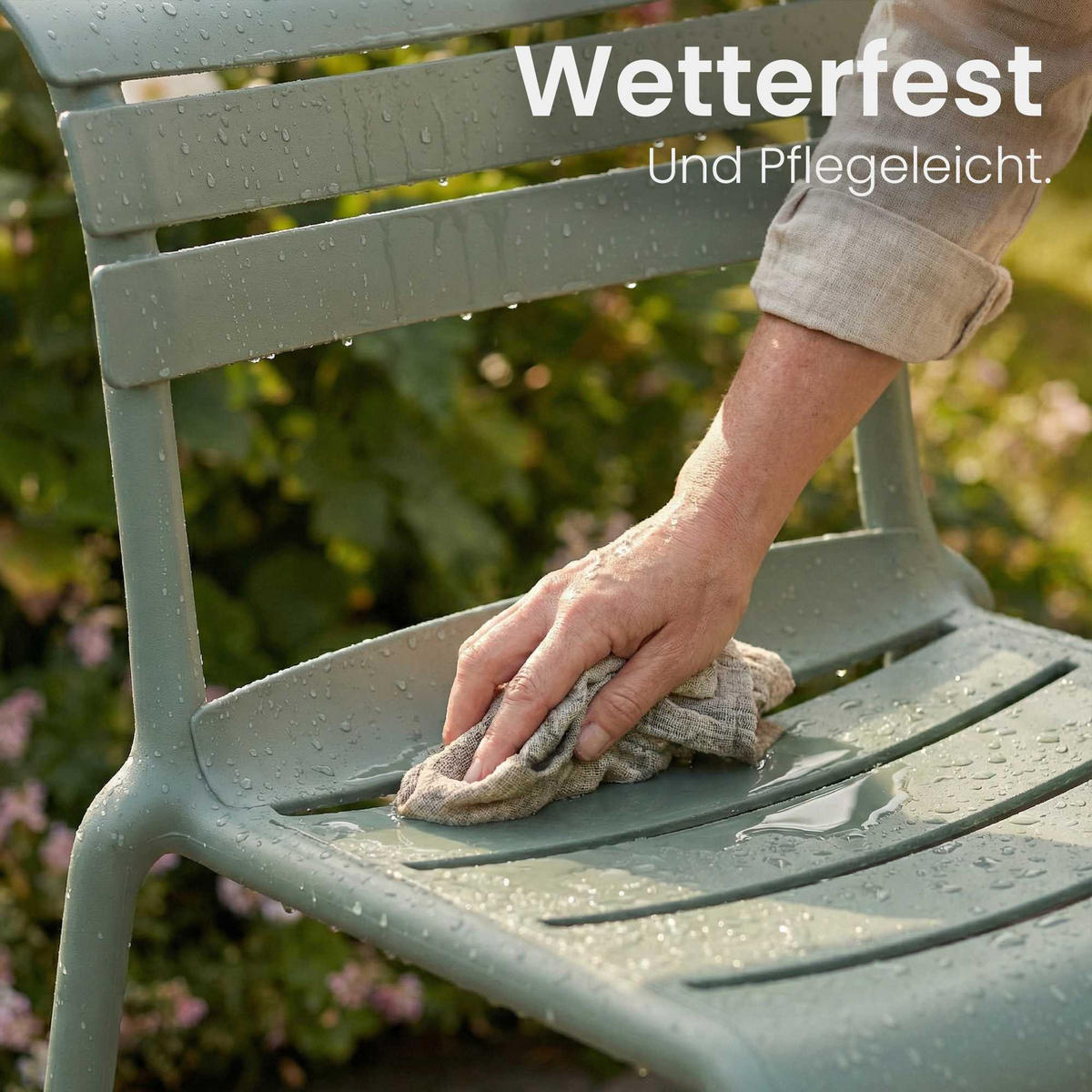 GARTENSTUHL Kunststoff Oliv - Olivgrün, Kunststoff (49/82/59cm) - CLP