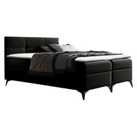 BOXBETT Figaro - Schwarz, Holz (120/200cm) - MIRJAN24