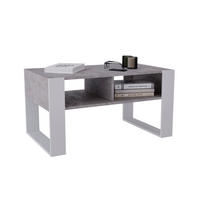 COUCHTISCH Kora92 92/45/53,6 - Weiß/Grau, Holzwerkstoff (54/92/45cm) - RAUMHIRSCH FURNITURE
