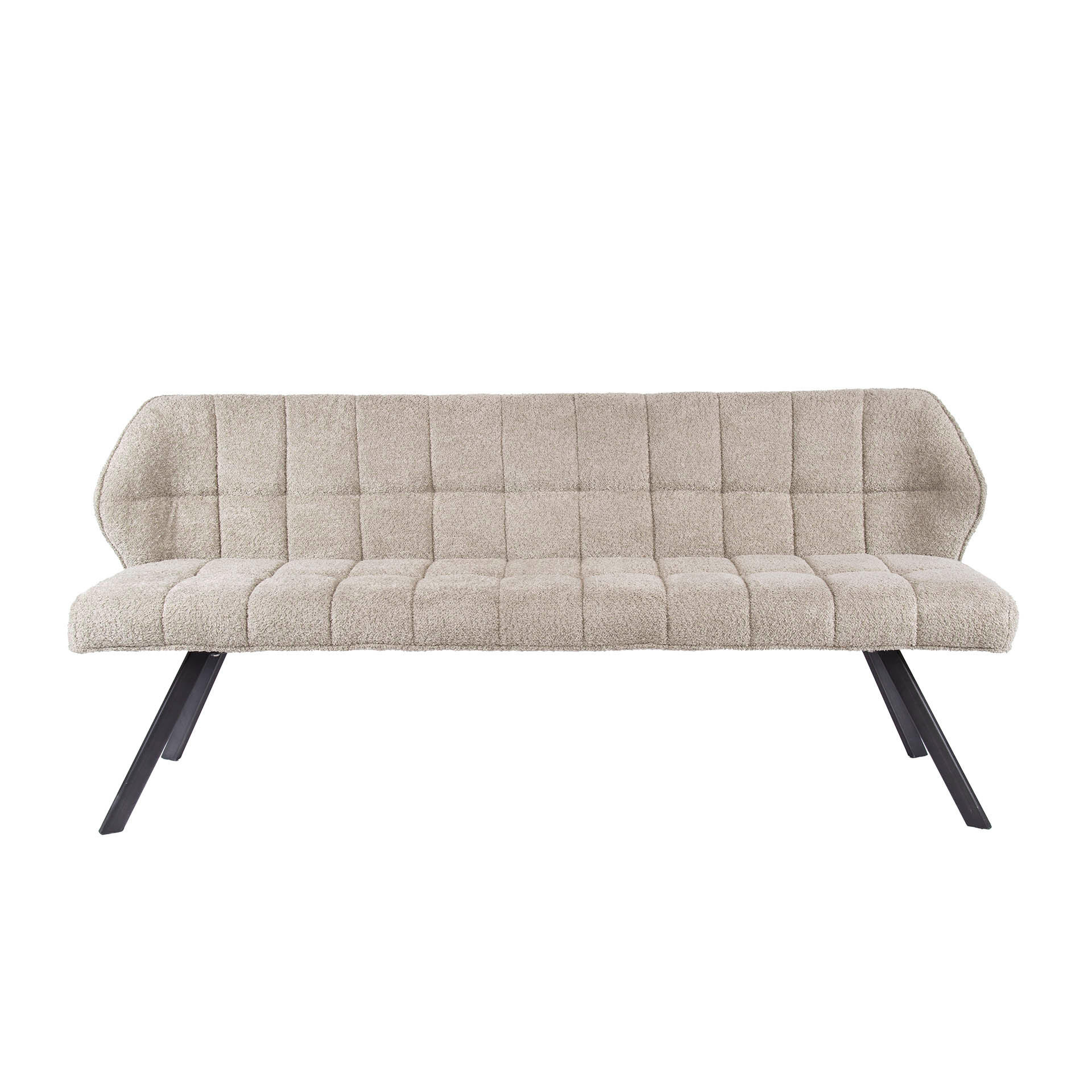 ESSZIMMERBANK Raster Beige 59/180/84 cm - Beige, Textil (180/84/59cm) - Hoyz Collection