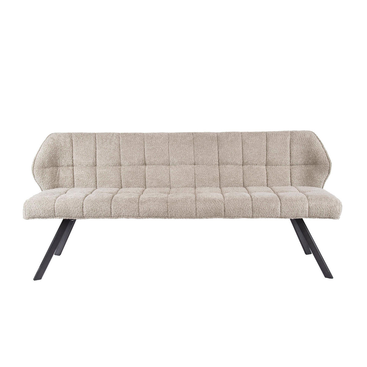 ESSZIMMERBANK Raster Beige 59/180/84 cm - Beige, Textil (180/84/59cm) - Hoyz Collection