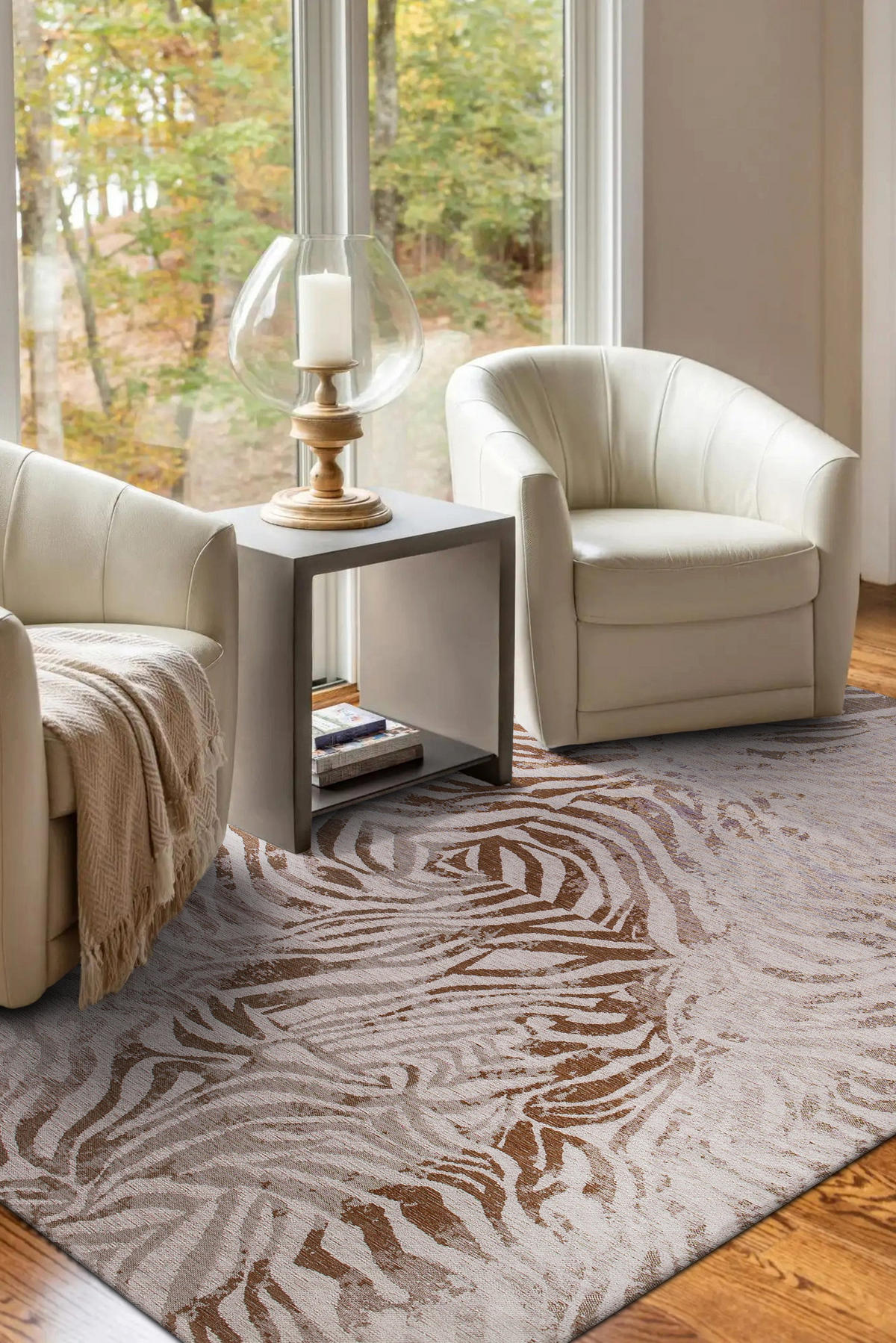 TEPPICH modern In-/Outdoor Flachgewebe SAVANE Braun 240x340 cm - Braun, Textil (240/340cm) - Novatrend