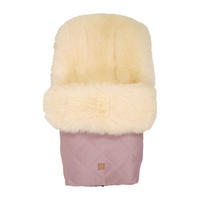 LAMMFELL-FUSSSACK Nelly, milky sand, orchid pink - Pink, Fell (46/8/88cm) - Kaiserbaby