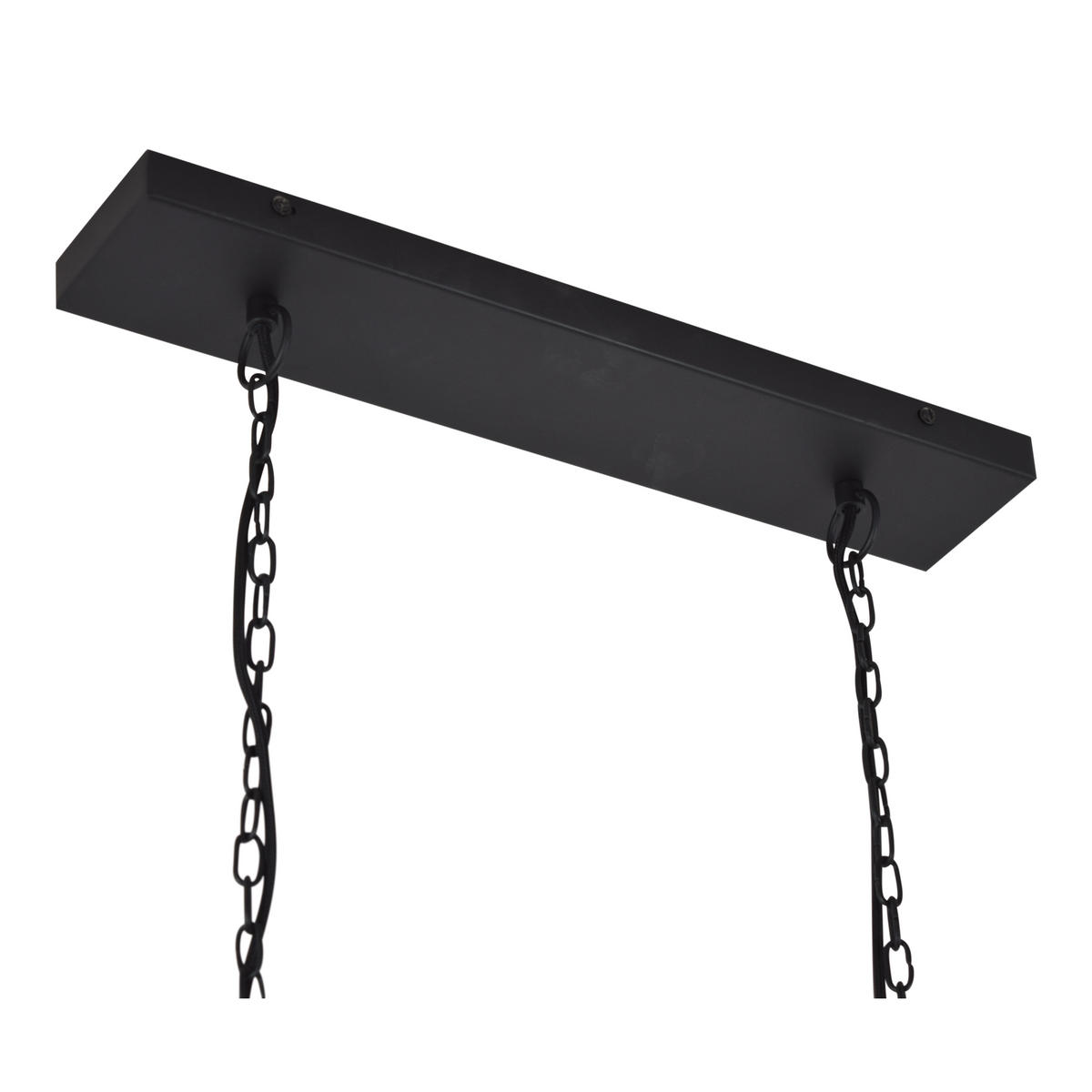 HANGELAMPE Blox Schwarz - Schwarz, Metall (10/120/150cm) - Urban Interiors