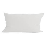 KISSENBEZUG Basic 100% Baumwolle weiß 80/40 cm - Weiß, Textil (40/80cm) - beties Heimtextil