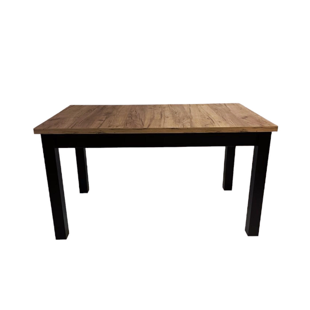 ESSTISCH Braun Eiche rechteckig ausziehbar 120-160x80 - Braun, Holz/Holzwerkstoff (80/120/76cm) - SIMKAM Furniture