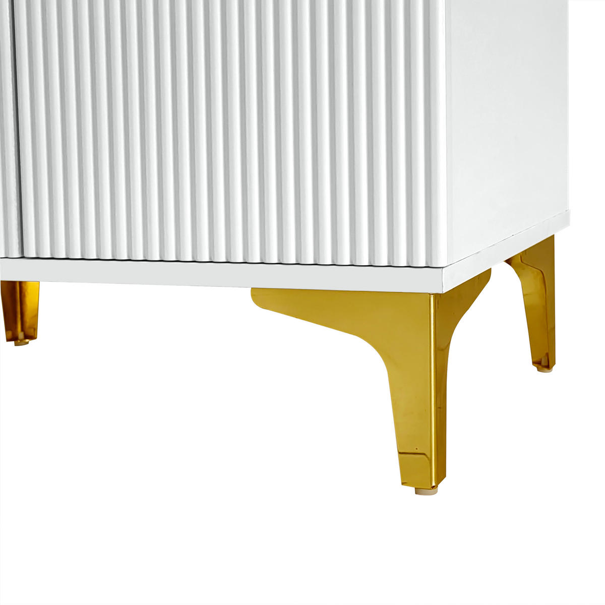 GARDEROBENSET Spiegel Schuhschrank - Weiß, Holzwerkstoff (60.5/180.5/35.2cm) - LEBENLANG