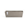 BLUMENTOPF mit Wasserreservoir Bruges 55,3/16,5/17,5 cm Taupe - Taupe, Kunststoff (55.3/17.5cm) - Ecopots