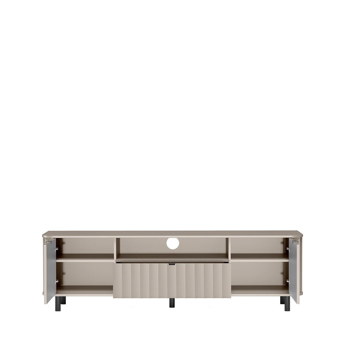 LOWBOARD MODERNO 196/57/40,5 cm, Beige - Beige, Holzwerkstoff (196/57/40.5cm) - MASSENO