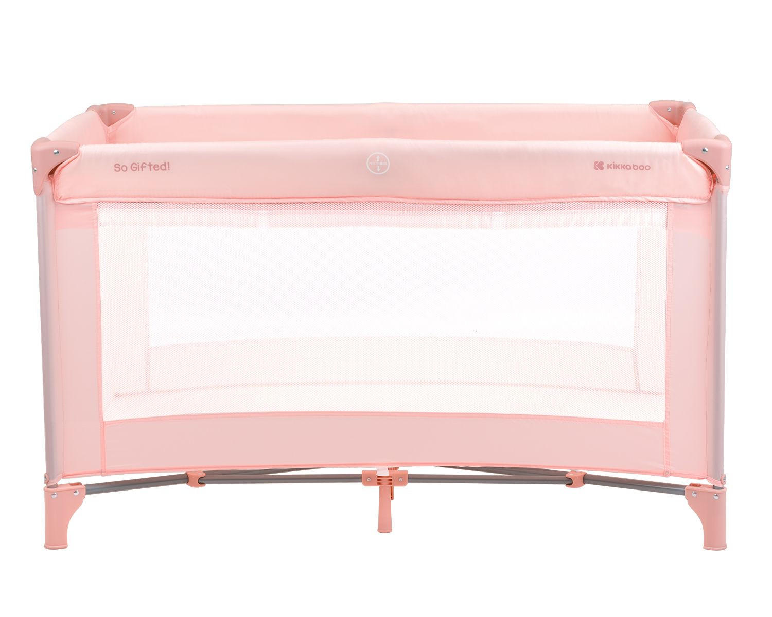 Thumbnail - Kikka boo Reisebett, Rosa, Metall, 65x125 cm, Babymöbel, Babybetten, Reisebetten