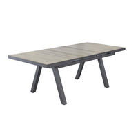 GARTENTISCH Kentucky 160/210x100x75cm, Keramik, Braun - Braun, Keramik (100/210/75cm) - dasmöbelwerk