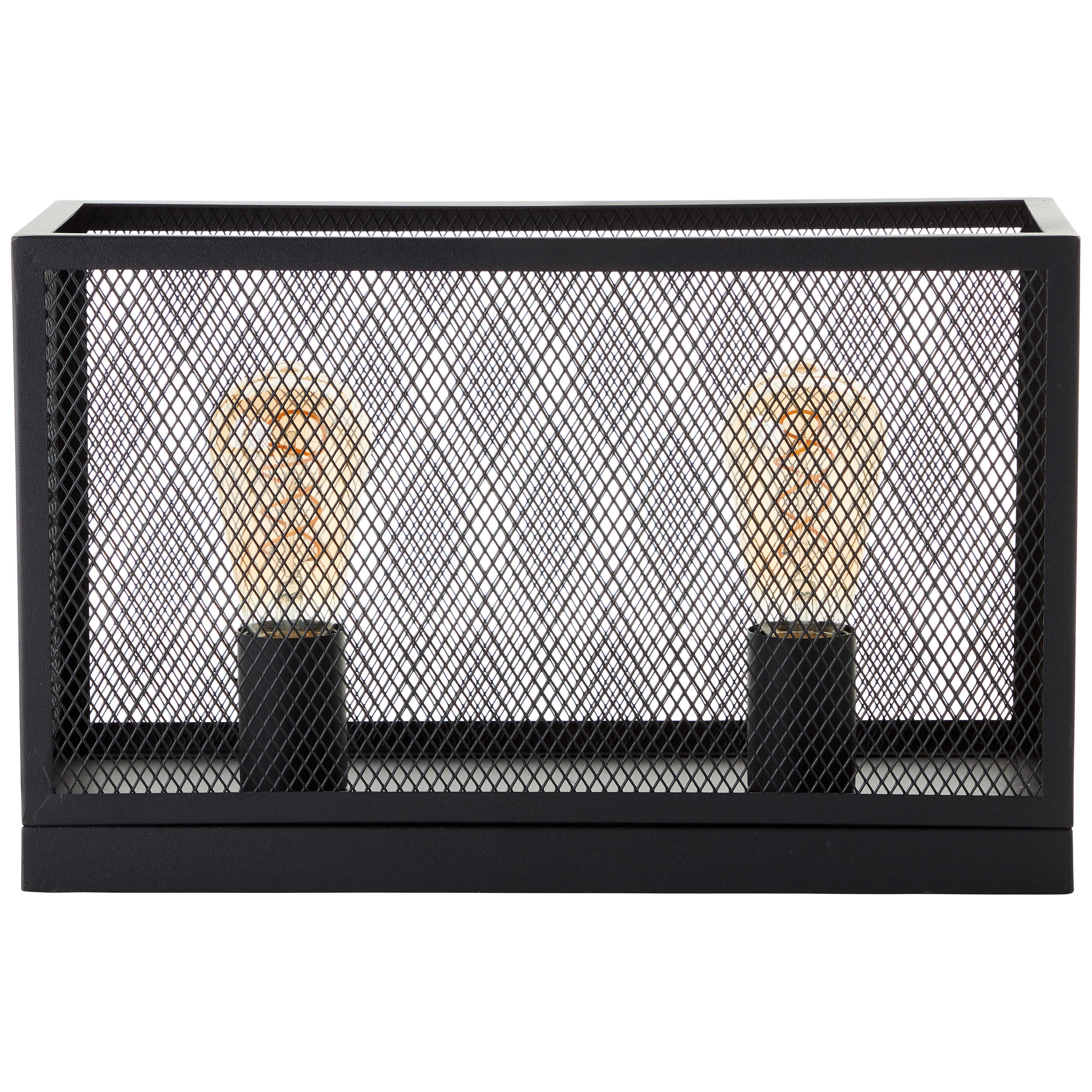 TISCHLEUCHTE Maze 94523/86 - Schwarz, Metall (40/15/25.5cm) - Brilliant