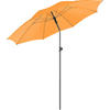 SONNENSCHIRM 200/200/126 cm - Orange, Kunststoff (200/200cm) - FARE