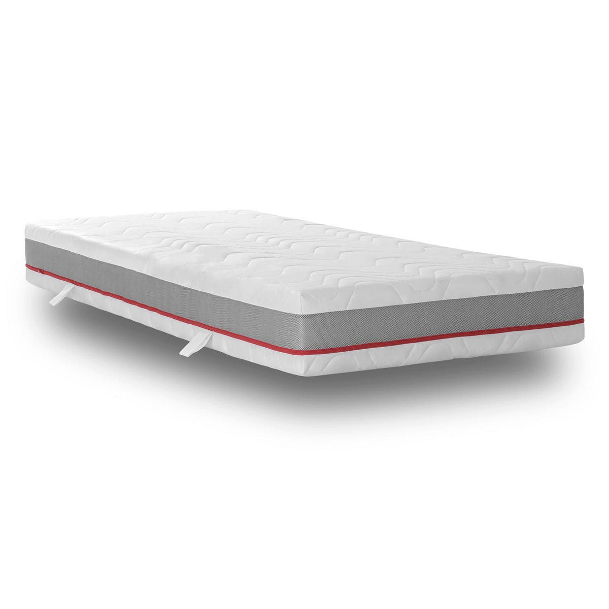 FEDERKERNMATRATZE Premium 90x200 cm - Weiß, Textil (90/200cm) - Sleezzz