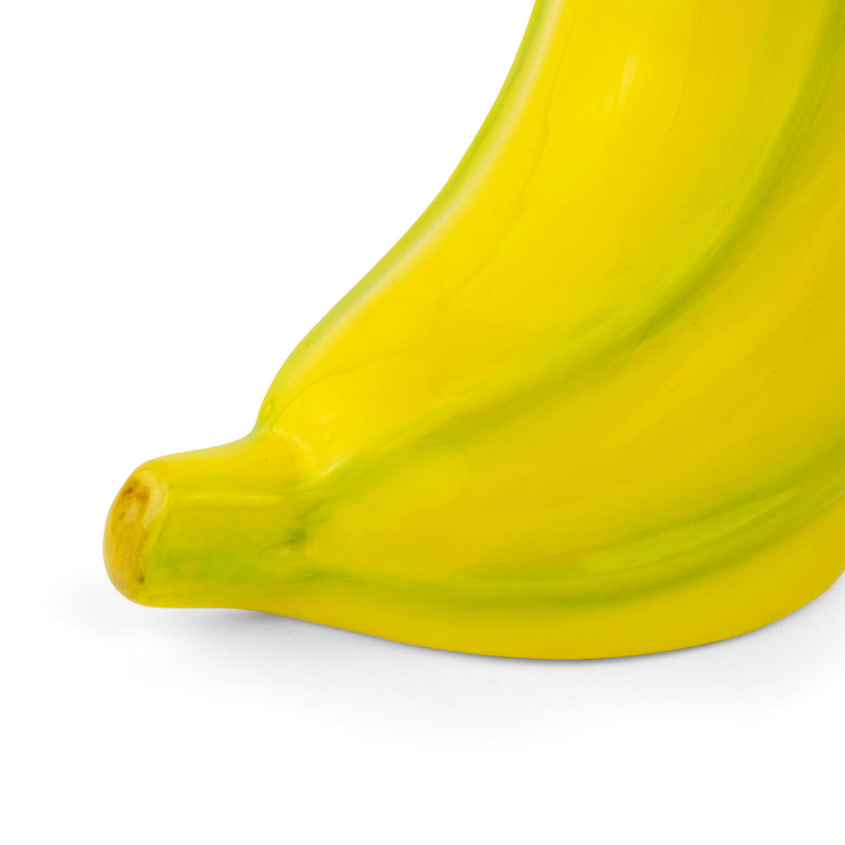BLUMENVASE Banana Romance, Dolomit, Gelb, 21.8 cm - Gelb, Keramik (21.8cm) - Donkey Products