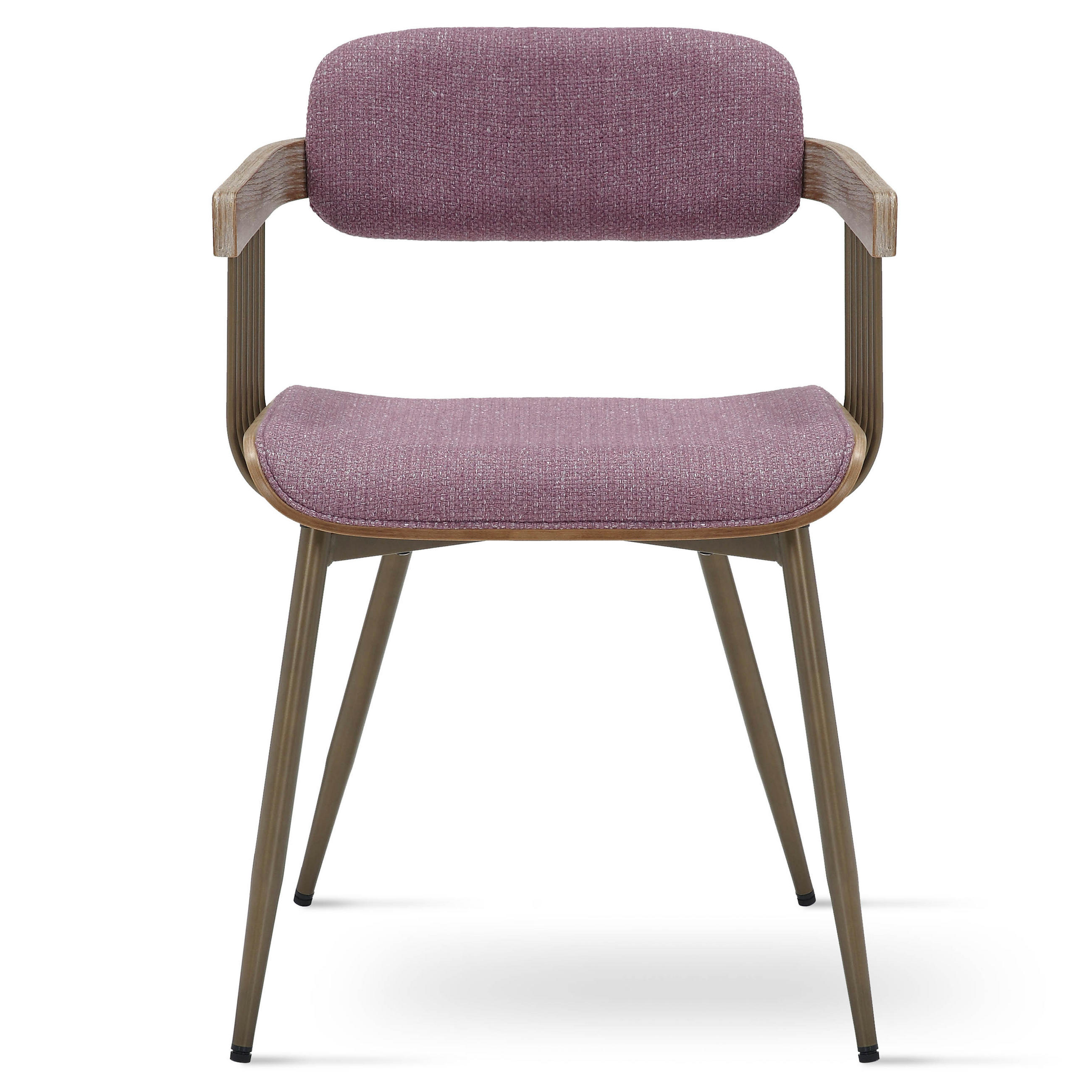 STUHL Massivholz 51 x 53 x 78 cm violett POLSTERSTÜHLE #01 - Violett, Holz (51/78/53cm) - Massivmoebel24
