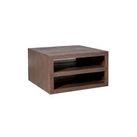 COUCHTISCH Leuven Mangoholz 80 cm / 80 cm Braun - Braun, Holz (80/80/45cm)