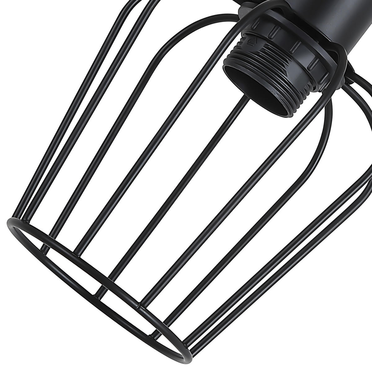 PENDELLEUCHTE Vivienneth 52/13/43 cm - Braun, Holz/Metall (52/13/43cm) - ZMH