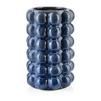 VASE Vala Blau 17/17/27 cm Keramik - Blau, Keramik (27cm) - Mondex