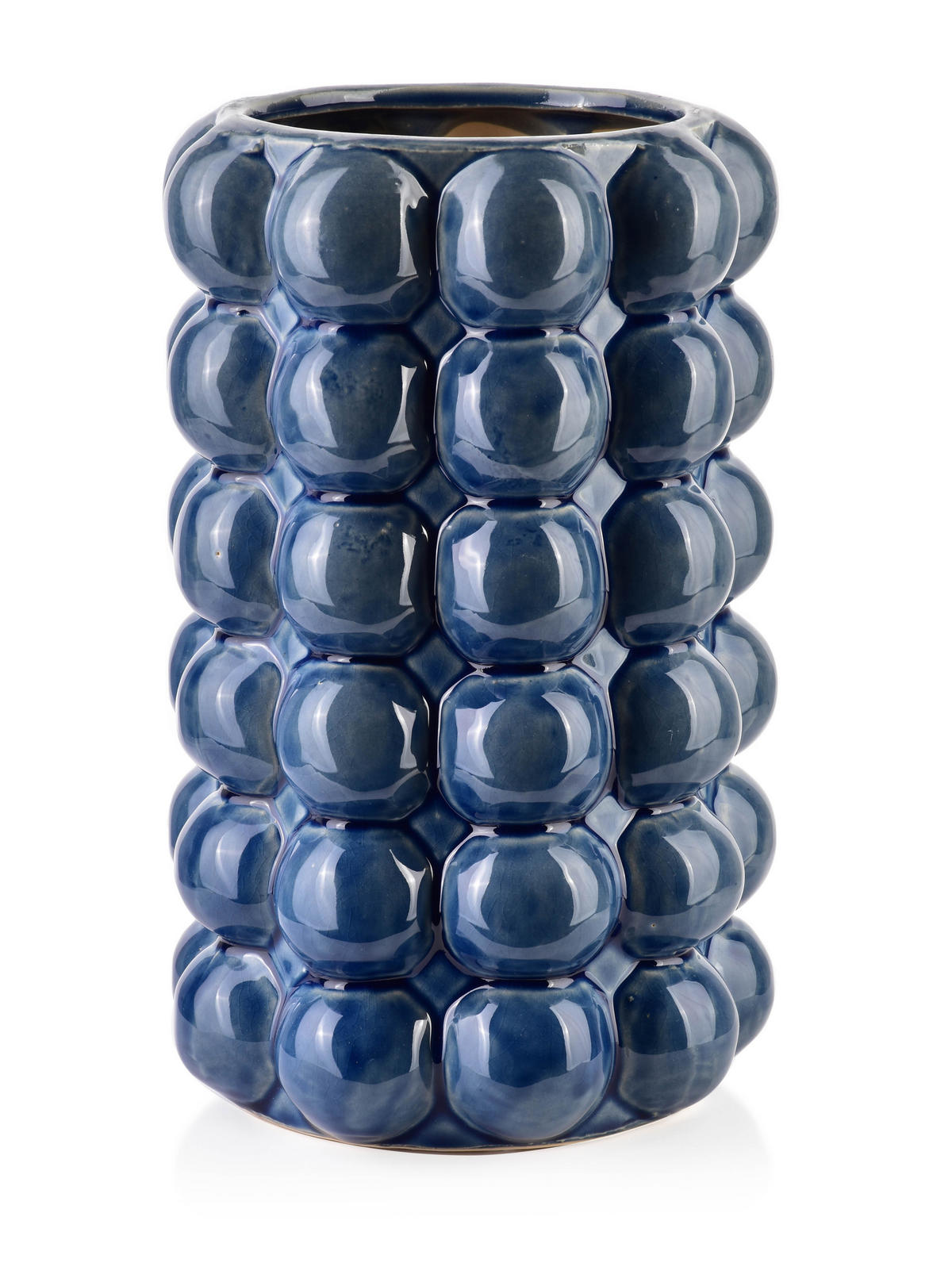 VASE Vala Blau 17/17/27 cm Keramik - Blau, Keramik (27cm) - Mondex