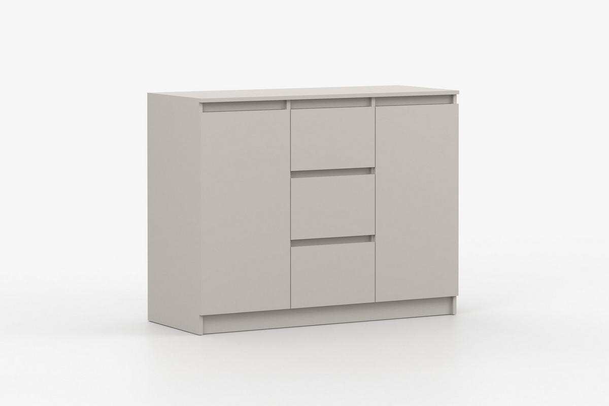 JUGENDZIMMER-SET SIMO G 3-teilig in Kaschmir - Kaschmir, Holzwerkstoff (409/180/207cm) - Deine Möbel 24