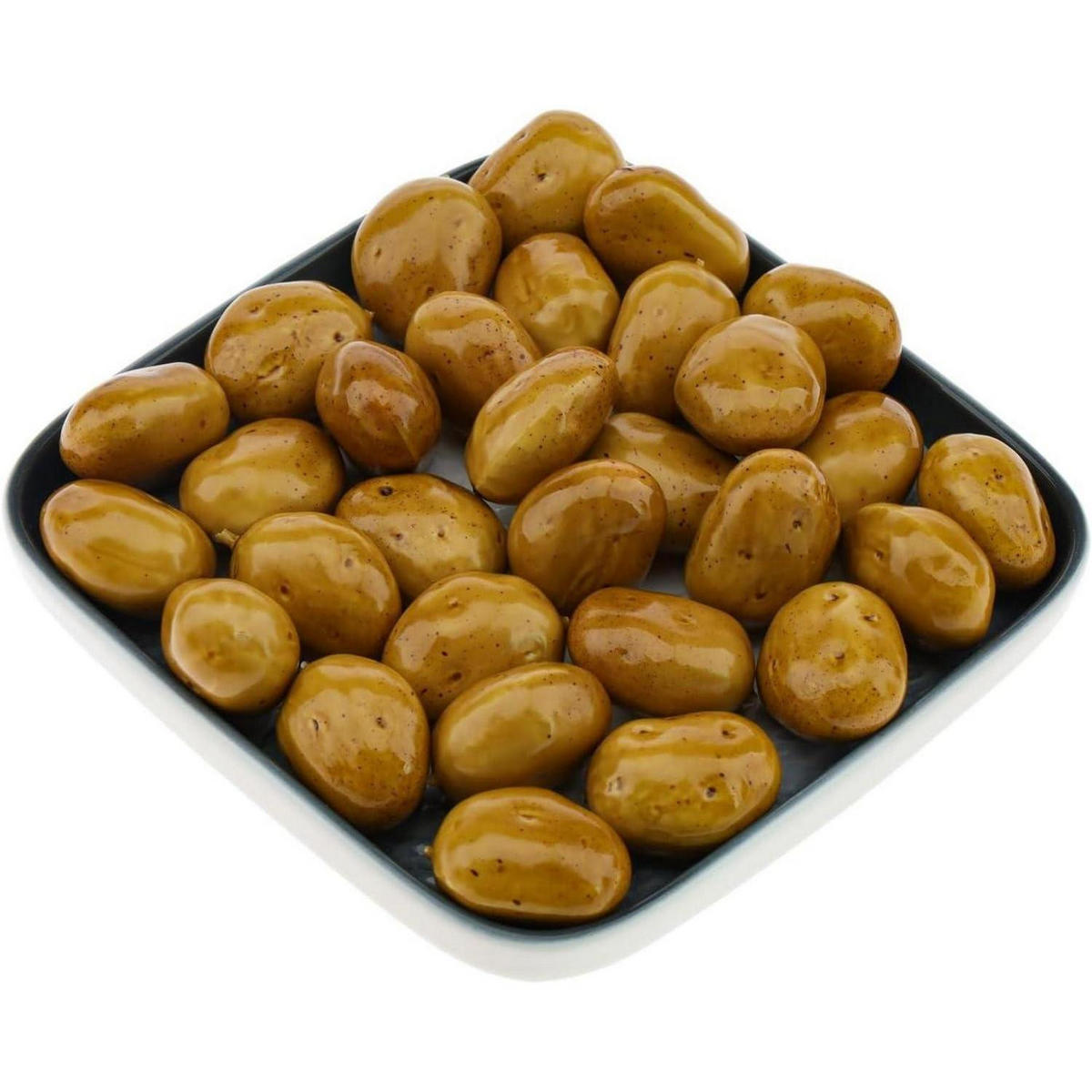 KÜNSTLICHE Kartoffeln 30 Stück Set Schaumstoff 2,5 x 1,8 x 3,8 cm - Braun, Kunststoff (7.7cm)