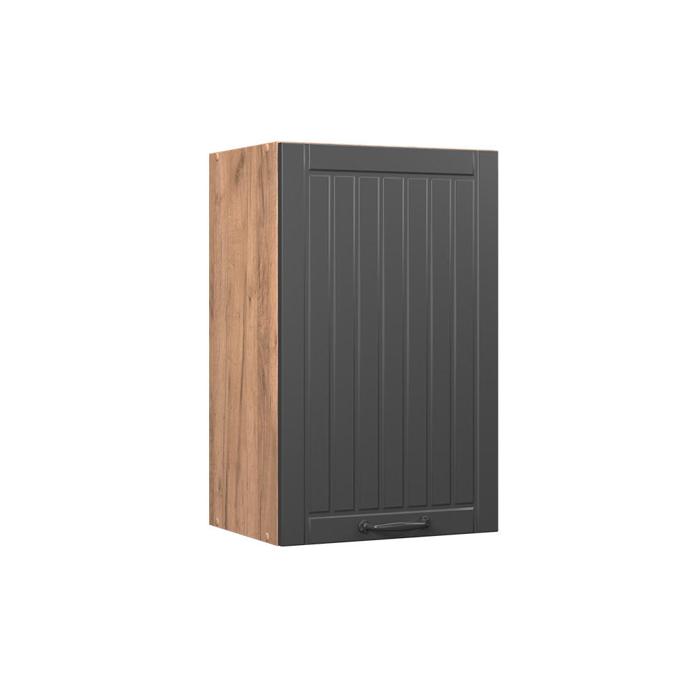 Vicco Hängeschrank Dunkelgrau, Eiche 45x72x34.1 cm