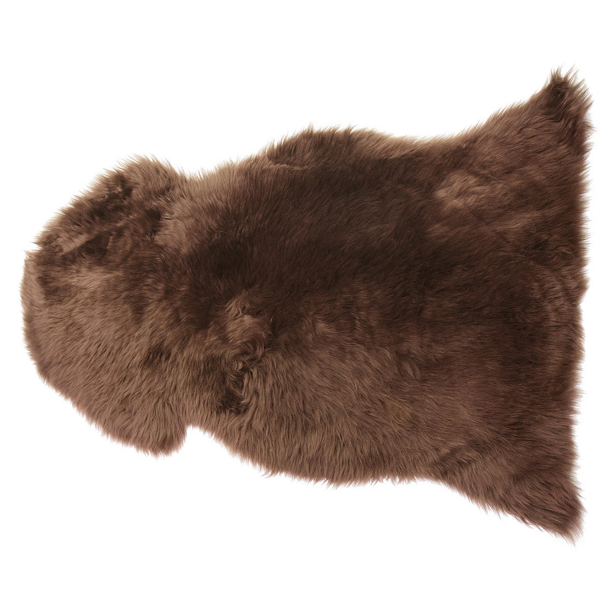 SCHAFFELL Uluru 100/110/65 cm - Braun, Fell (65/100cm) - Beliani