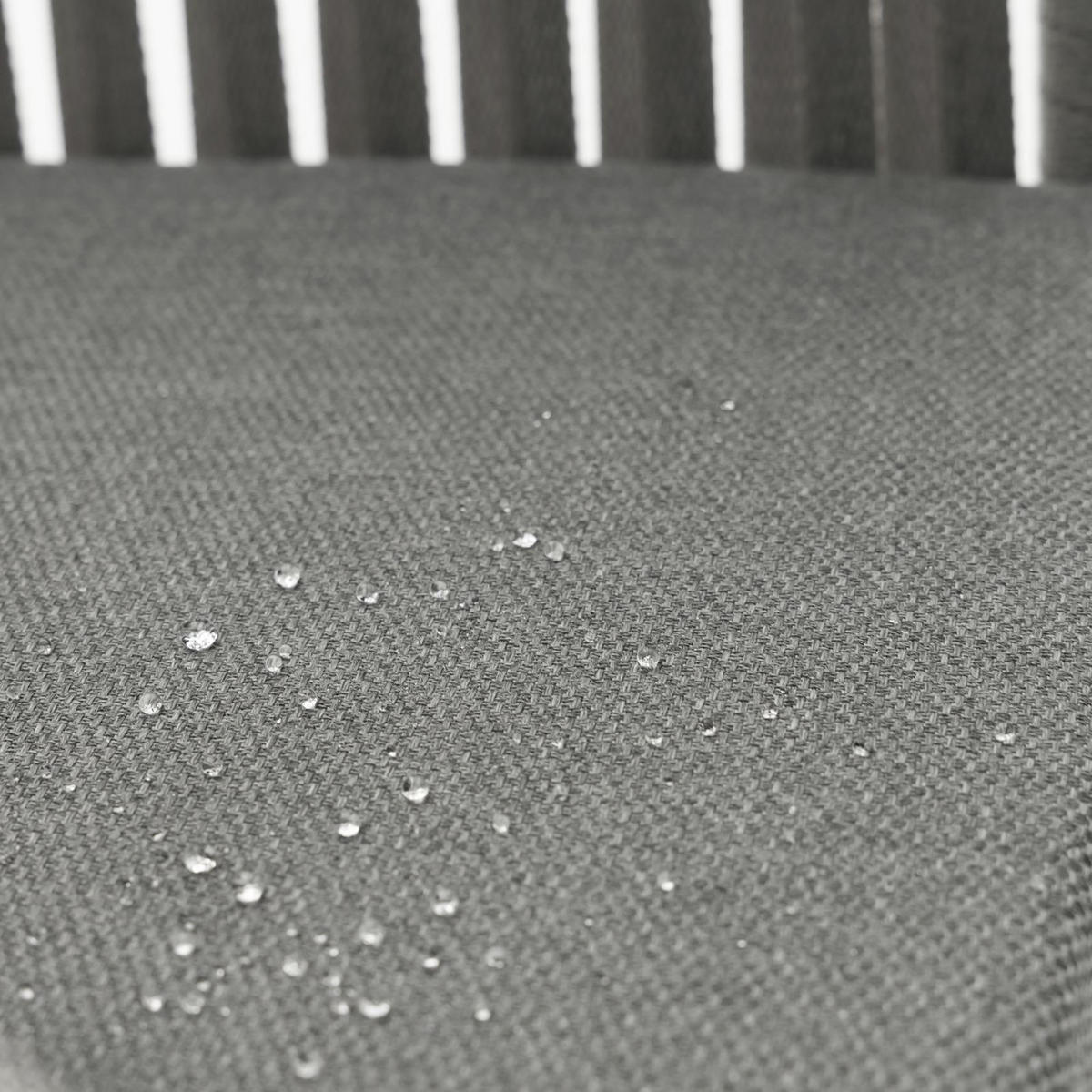 GARTENSTUHL AFUERA 6ER-SET - Grau, Textil/Metall (56/85/59cm) - IDIMEX