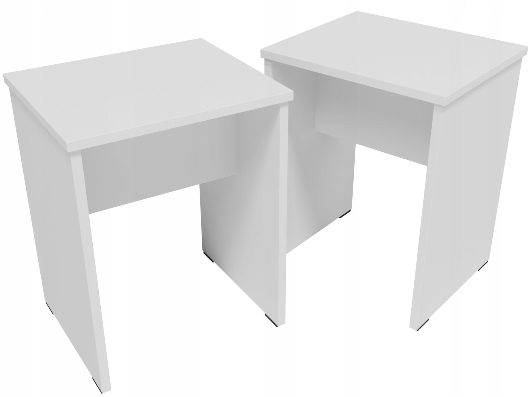 TABORET CR3-STERN Weiß 35/30/45,3 cm 2er-Set - Weiß, Holzwerkstoff (35/45.3/30cm)