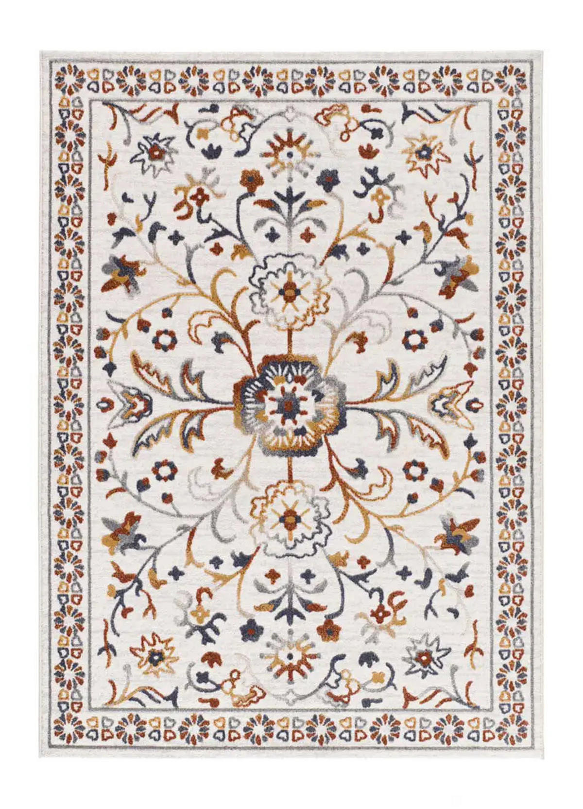 KURZFLORTEPPICH Mehrfarbig Luly 133/190 cm - Multicolor, Naturmaterialien/Textil (133/190cm) - Atticgo