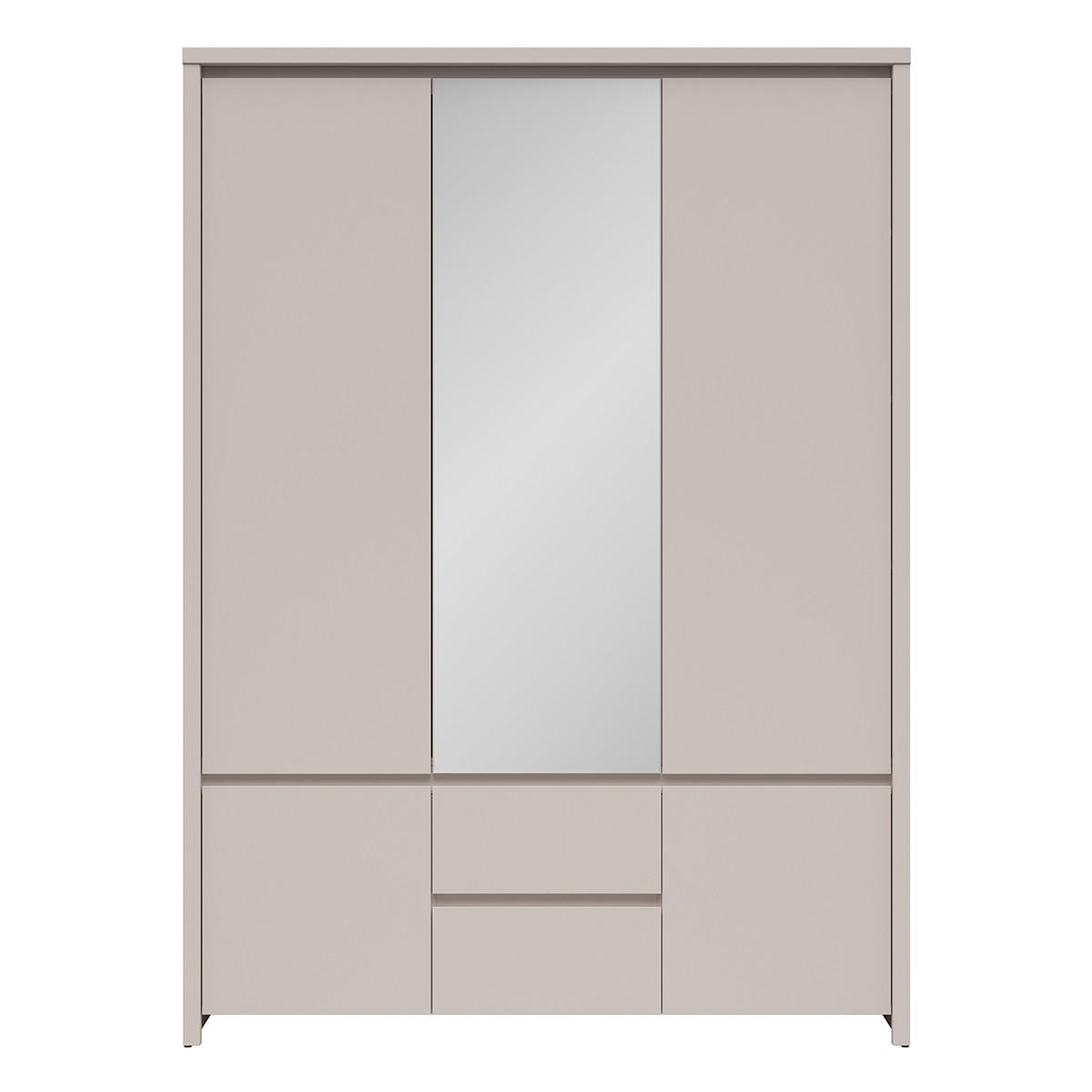 SKŘÍŇ 3DVEŘOVÁ Soren Kašmír - béžová, kompozitní dřevo (153.5/211/55.5cm) - Petits-meubles