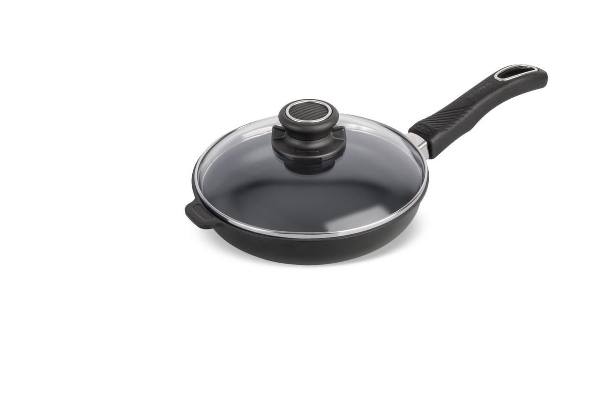 BRATPFANNE INDUKTION ⌀20cm - Schwarz, Kunststoff/Metall (20cm) - Gastrolux