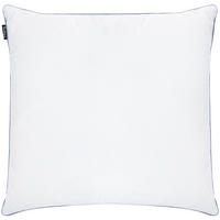 Kopfkissen Weiß Hoch 80/80 cm Teide - Weiß, Naturmaterialen (80/80cm) - Beliani