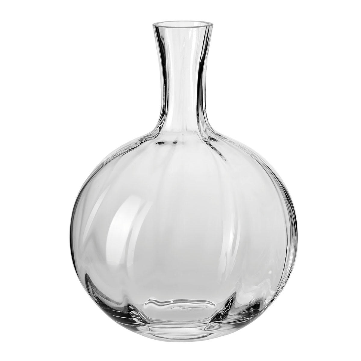 BLUMENVASE, 26 cm hoch, Handgemacht - Transparent, Glas (19.5/26cm) - Krosno Glass