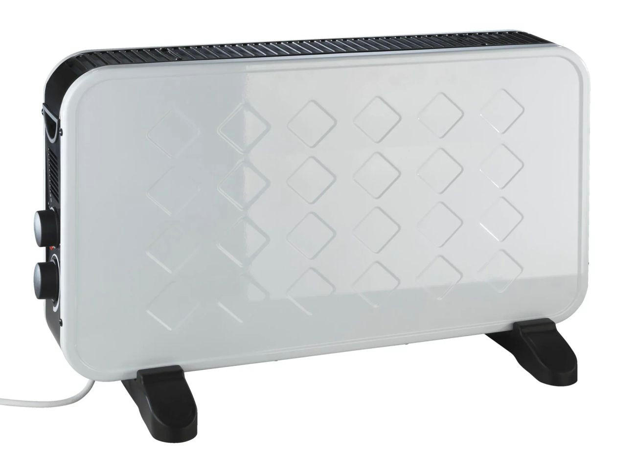 HEIZER Konvektor, mit Timer - Weiß, Kunststoff (4.4/1.5/6.5cm) - Westfalia