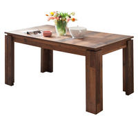 ESSTISCH Old Used Wood Altholz Optik, Küchentisch ausziehbar 160 - 200 x 90 cm - Braun/Grau, Holzwerkstoff (90/160/77cm) - Top.Furn