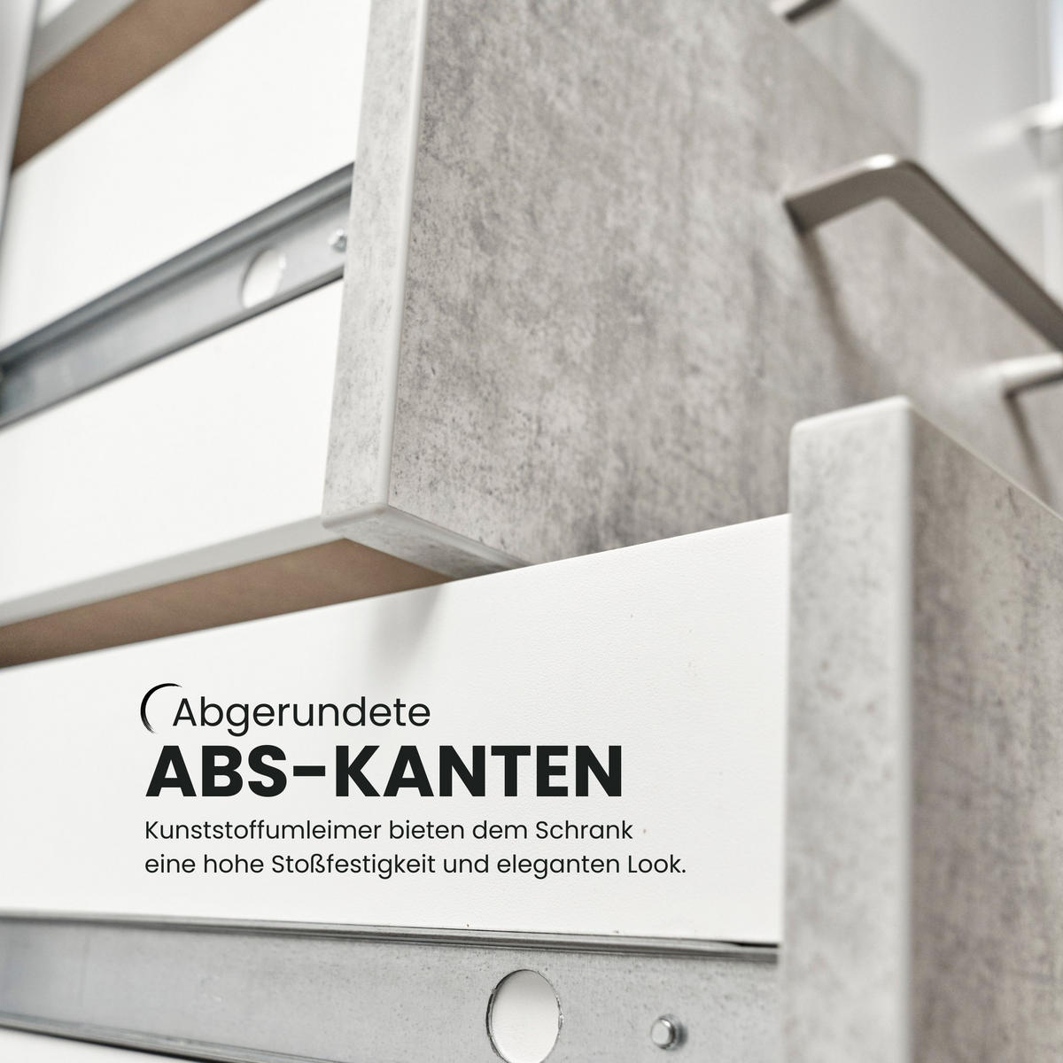 SCHUBLADENSCHRANK - 4 Schübe 42/80/110 cm in Buchefarben - Buchefarben, Holzwerkstoff (80/110/42cm) - bümö