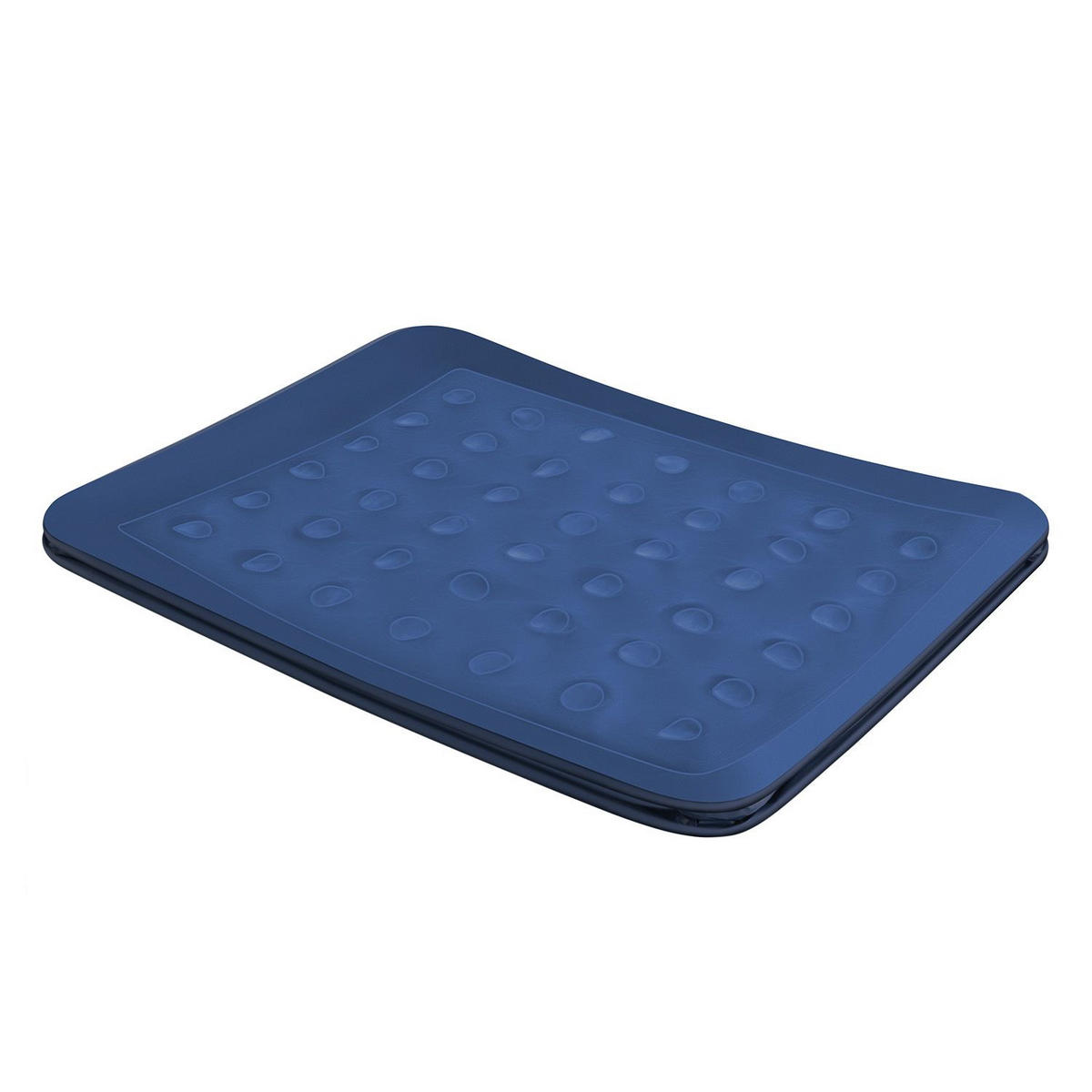 LUFTBETT Sapri L blau inkl. Tragetasche - Blau, Kunststoff (154/197cm) - Juskys