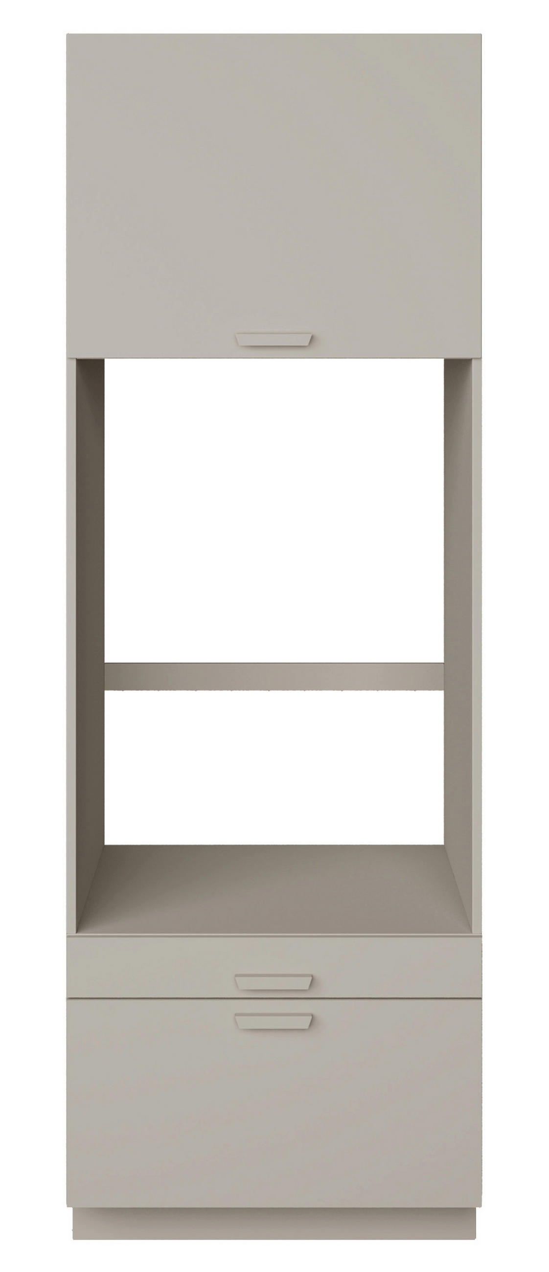 WASCHMASCHINENSCHRANK Holv Kaschmirgrau 68 cm - Taupe, Holzwerkstoff/Metall (67.5/200/66cm) - Selsey
